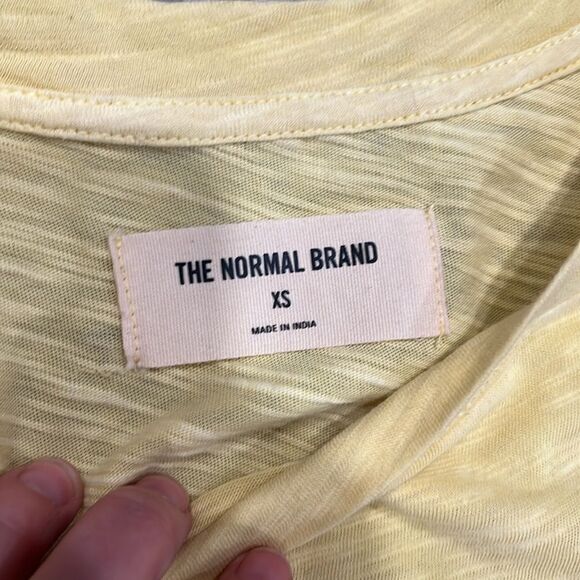 The Normal Brand Vintage Slub Tee Dress midi yellow - 100% cotton - XS/S - Picture 15 of 16